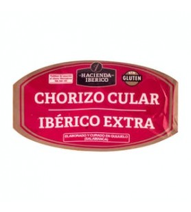 Chorizo ibérique cular extra La Hacienda del Iberico Pièce 980 g env