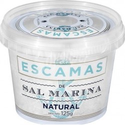 Flocons de sel de mer Polasal Pot de 125 g
