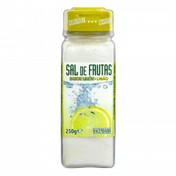 Sel de fruit à saveur de citron Hacendado Pot de 250 g
