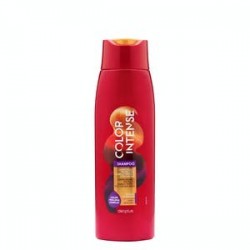 Color Intense Deliplus Shampooing pour cheveux colorés ou méchés à l'extrait de rooibos Flacon de 400 ml