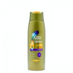 Liss Frizz Control Deliplus shampooing pour cheveux indisciplinés à la vitamine E et à la kératine Flacon de 400 ml