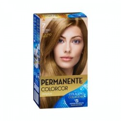Coloration permanente 7 blond moyen Deliplus Colorcor Boîte 1 pièce.
