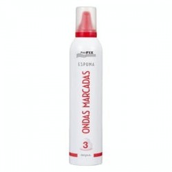 Espuma cabello Ondas Marcadas Deliplus fijación 3 ProFix Bote 300 ml