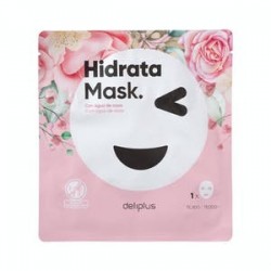 Hydrate Mask Deliplus masque visage à l'eau de rose Paquet 1 pièce.