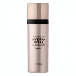 Maquillaje fluido Hydra-Vital Deliplus 02 beige rosado FPS 25 30 ml