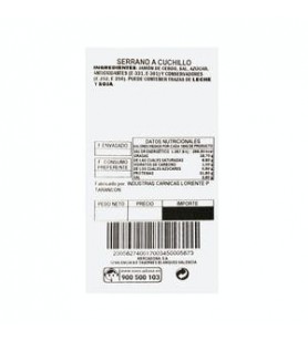 Jambon Serrano réserve... 2