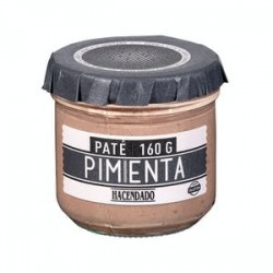 Pâté de porc au poivre Hacendado Pot 160g