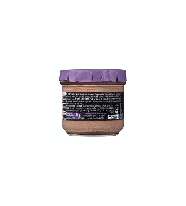 Pâté de porc de la campagne Hacendado...