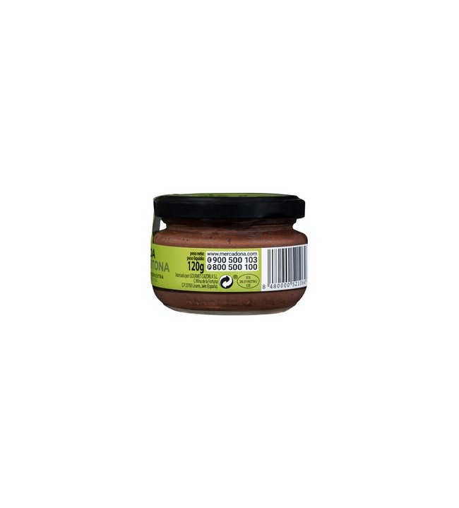 Pâté d'olives Hacendado Pot 120g
