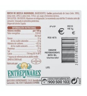 Fromage tendre Hacendado... 2