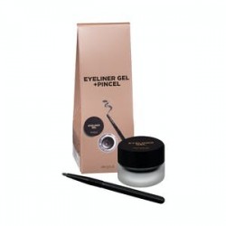Eyeliner Gel Deliplus eyeliner comprend un pinceau 1 pc.