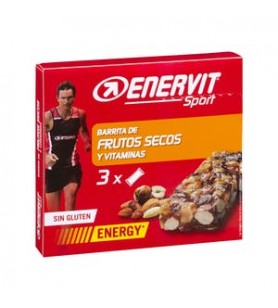 Barre de noix et vitamines...