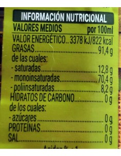 Huile d'olive 0.4º... 2