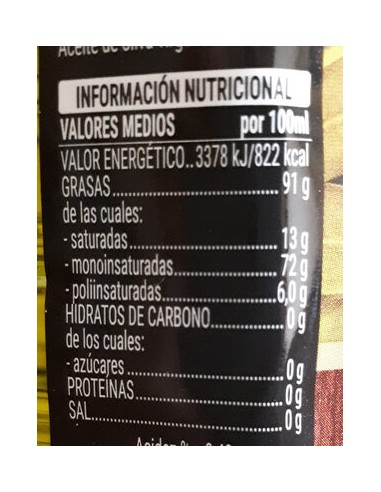 Huile olive extra vierge 1L Hacendado