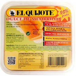 EL quijote Crème de pomme sans sucre ajouté pot 400 g