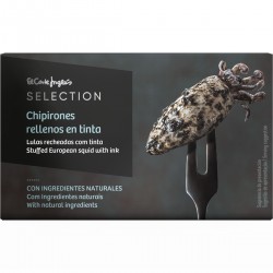 SÉLECTION EL CORTE ANGLES Encornets farcis dans leur encre 72 g poids égoutté
