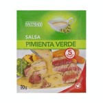 Sauce aux poivrons verts Hacendado Environ 50g