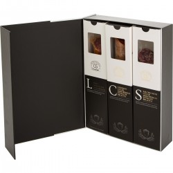 CLUB GOURMET Longe, chorizo ​​cular et saucisse 100% ibérique extra nourrie aux glands caisse 1 500 kg