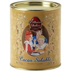 EL BARCO DELICE Petit-déjeuner Cacao Soluble boîte 450 g
