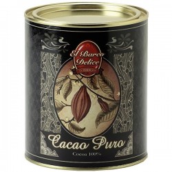 EL BARCO DELICE Pur Cacao 100% boîte 250 g