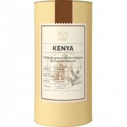 CLUB GOURMET  Café en grains 100% Arabica torréfié naturellement du Kenya contenant 250 g