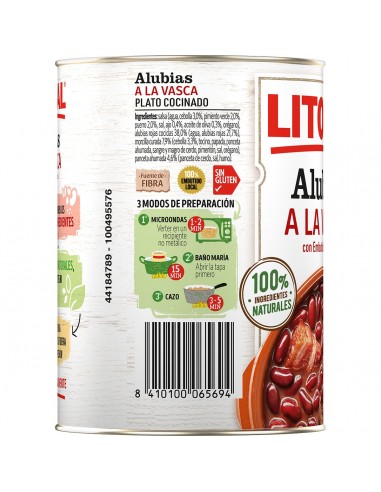 Boîte de haricots à la basque sans...