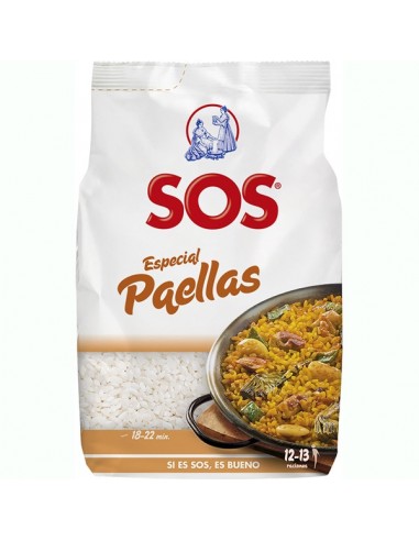 Riz complet traditionnel SOS sur Your Spanish Corner