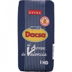 DACSA Riz extra rond AOP de Valence paquet 1 kg