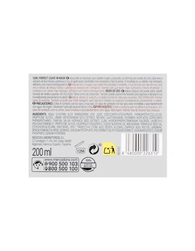 Deliplus Curl Perfect Leave-in Mask...