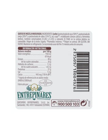 Mélange de vieux fromages grillés...