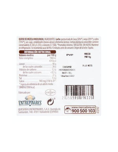 Mélange de vieux fromages grillés...