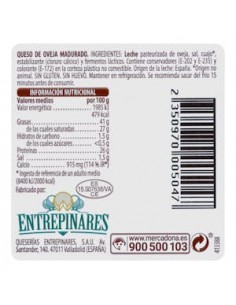 Hacendado, vieux fromage de...