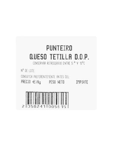 Fromage de vache Punteiro tetilla 0,7 Kg
