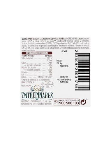 Fromage de brebis et de chèvre affiné...