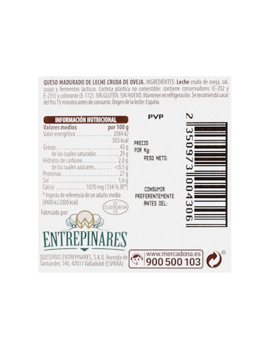 Fromage de brebis affiné à sec...