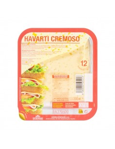 Tranches de fromage havarti...