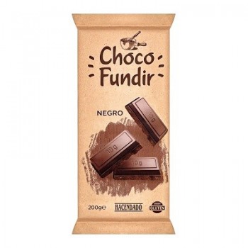 Fondant au chocolat noir Hacendado Comprimé 200 g