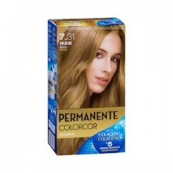 Coloration permanente 7.31 nude beige Deliplus Colorcor