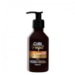 Gel activateur de boucles cheveux Curl Perfect Deliplus fix 3 adapté à la méthode curly 200ml