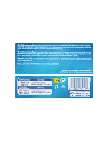 Lingettes rafraîchissantes Deliplus