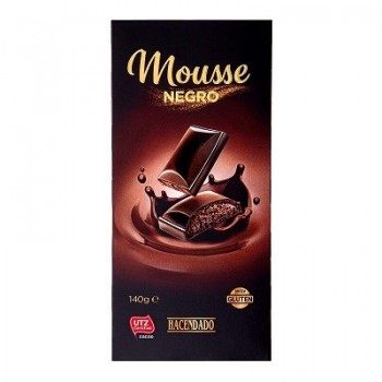 Mousse au chocolat noir Hacendado Tablette de 140 g