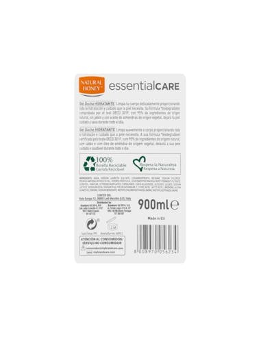 Gel de bain hydratant naturel miel 900ml