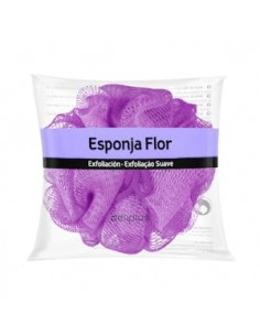 Éponge de bain fleur...