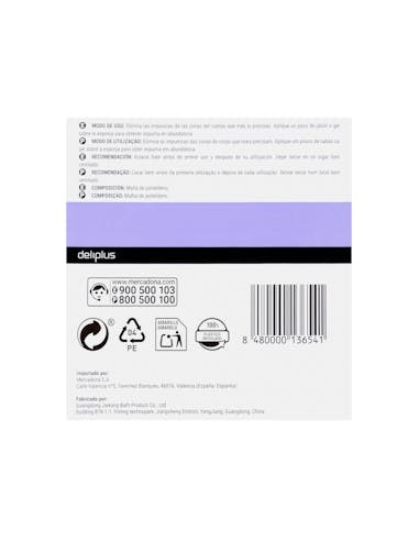 Éponge de bain fleur Deliplus...