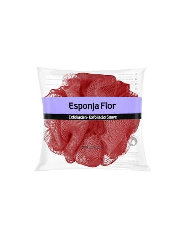 Éponge de bain fleur Deliplus...