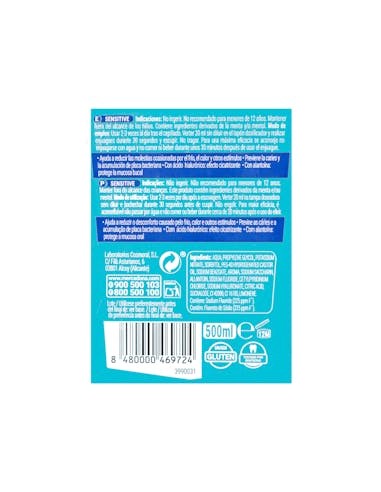 Rince-bouche Sensitive Deliplus zero...