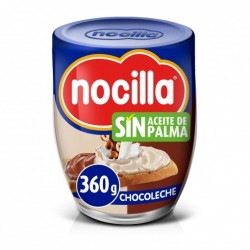 Crème de cacao et lait aux noisettes Nocilla Bocal 360 g