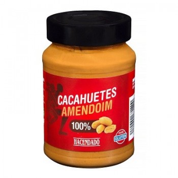 Crème beurre d'arachide 100%  Hacendado Bocal 500 g