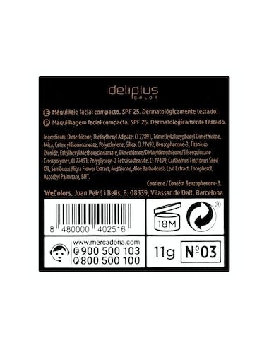 Maquillage de base Compact Deliplus...