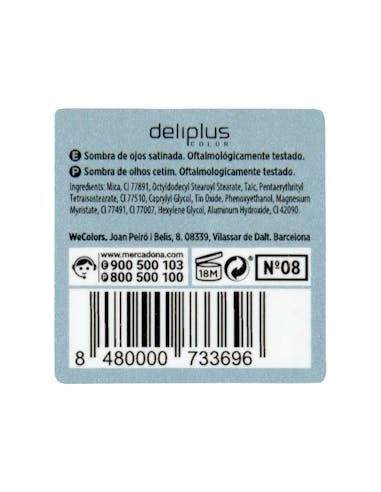 Ombre à paupières Satin Deliplus 08